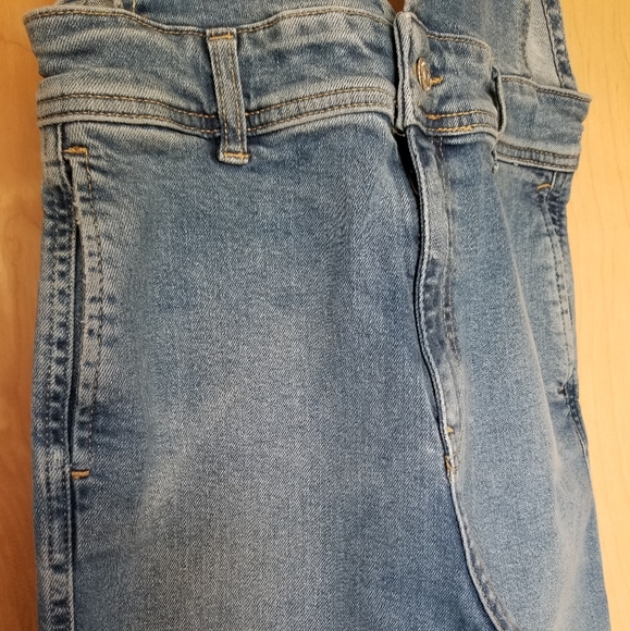 Free people denim overall size 0 - Picture 5 of 8